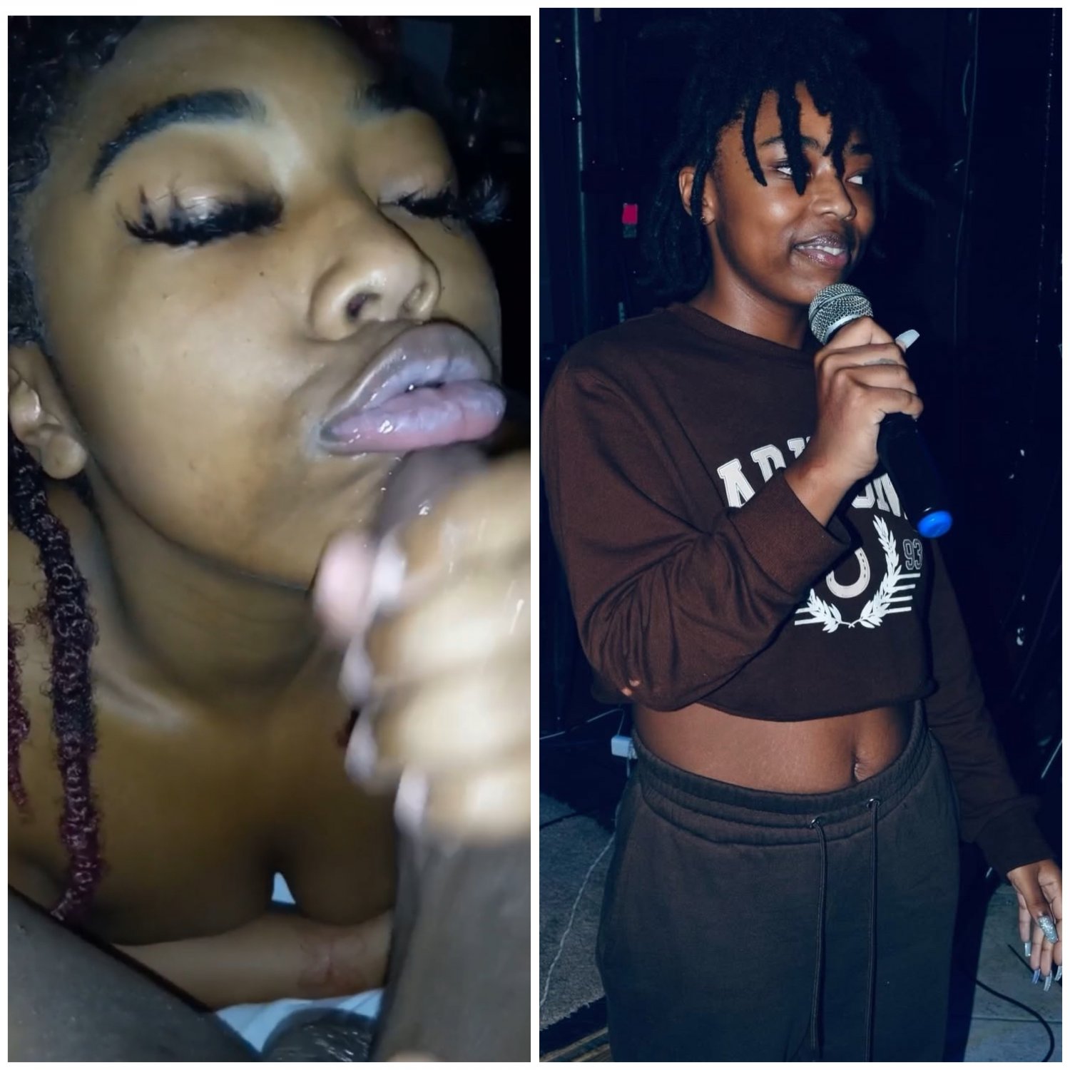 Exposed rapper is still a stupid cumdumpster whore. #C61pFat4